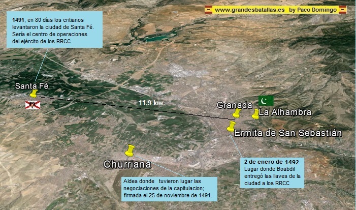 PLANO GENERAL GUERRA DE GRANADA