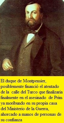 Duque de Montpesier, posible organizador